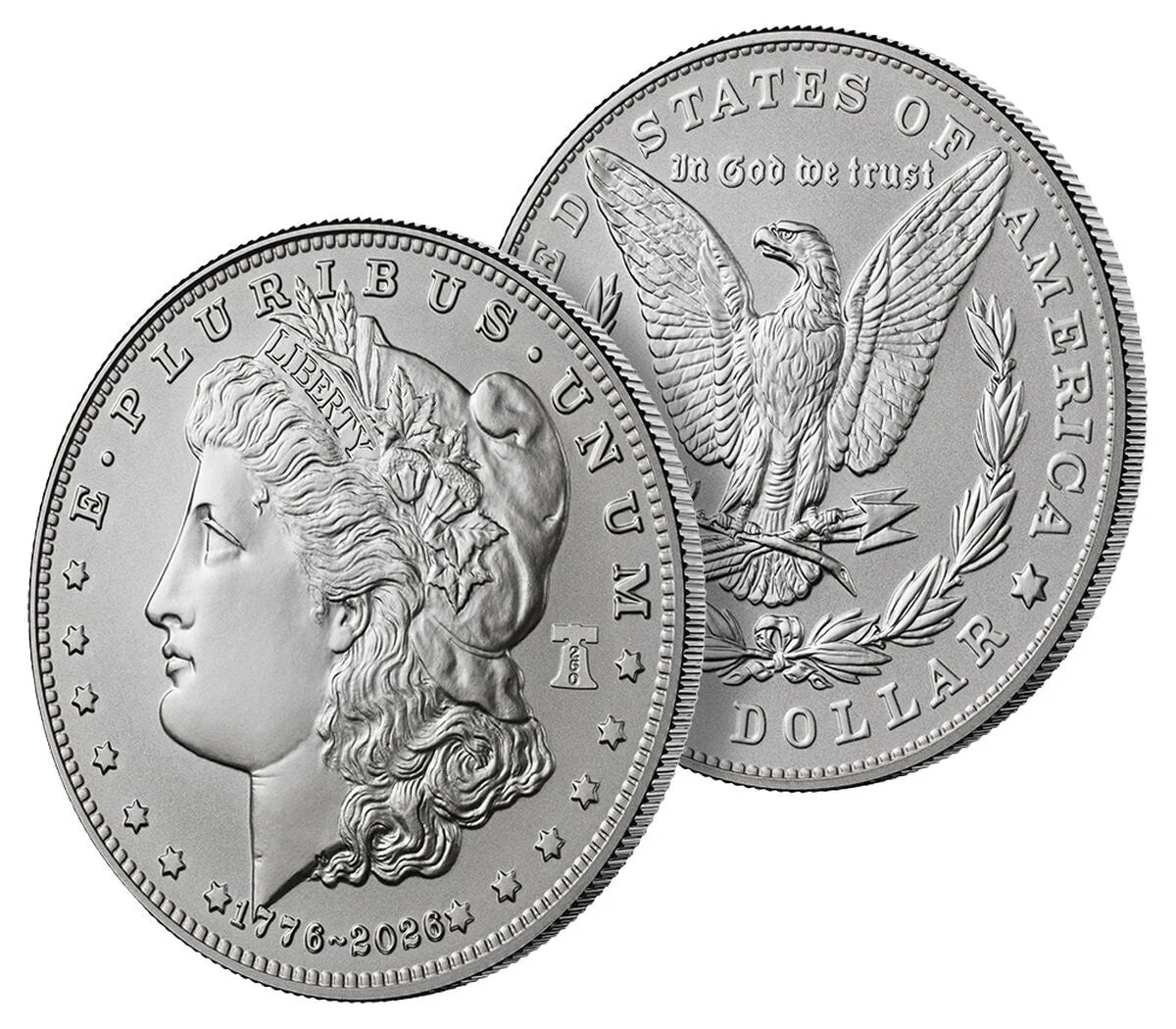 2026 Morgan Silver Dollar $1 Coin EU