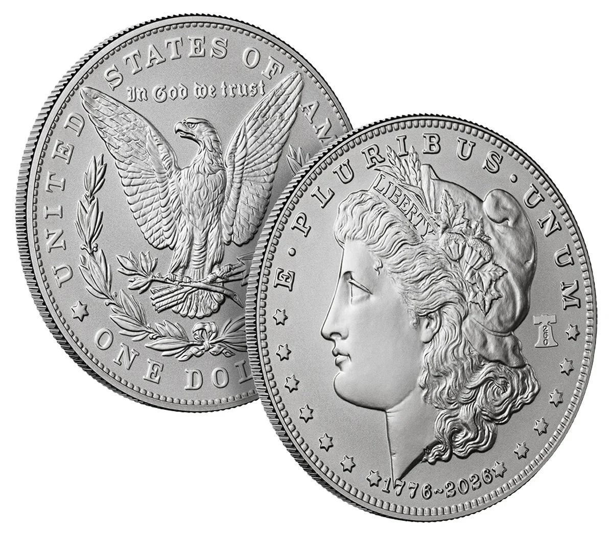 2026 Morgan Silver Dollar $1 Coin EU