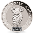 Australia 1 Oz Platinum Koala random year