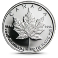 Canada one tenth ounce Platinum Maple Leaf dates our choice
